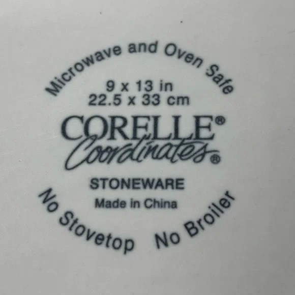 Vintage Corelle Coodinates CALLAWAY lasagne pan - Picture 6 of 7